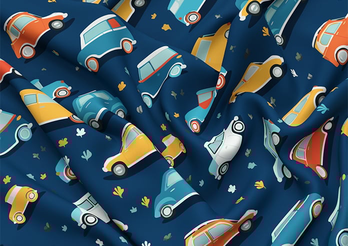 Roadtrip, Admiral - Motorised Roman Blind - Image 4